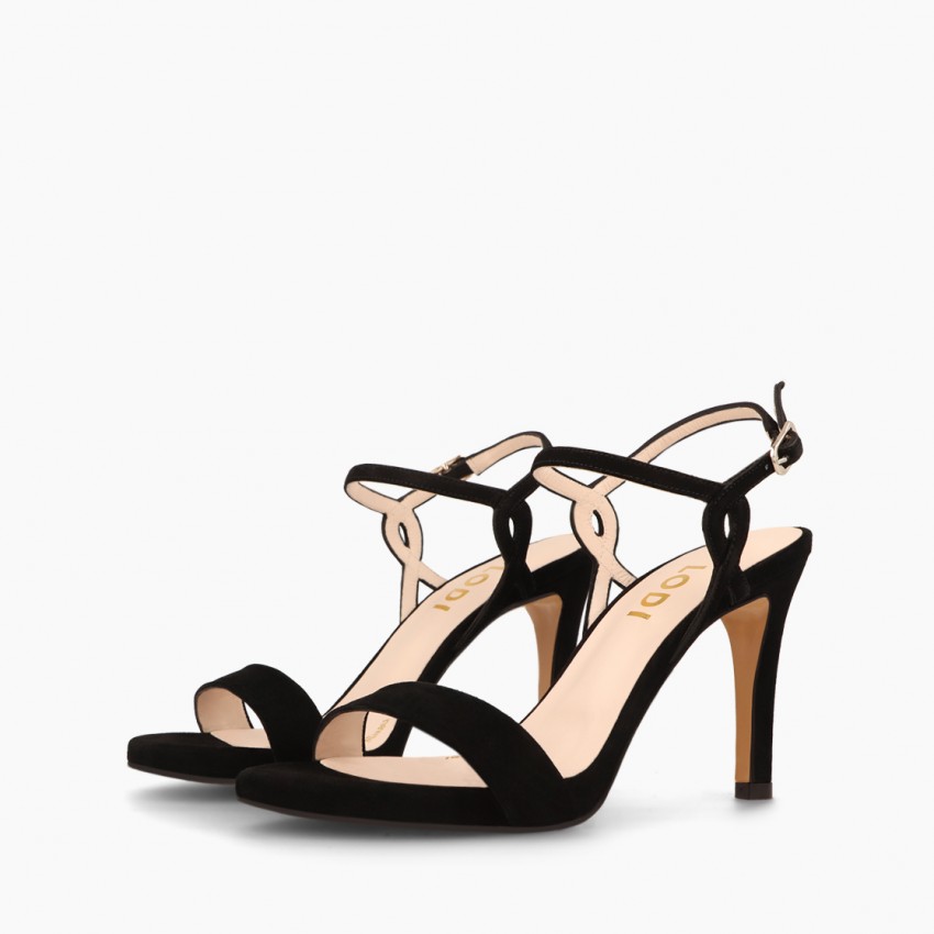 LODI MUJER SANDALIAS NEGRAS INCANNES