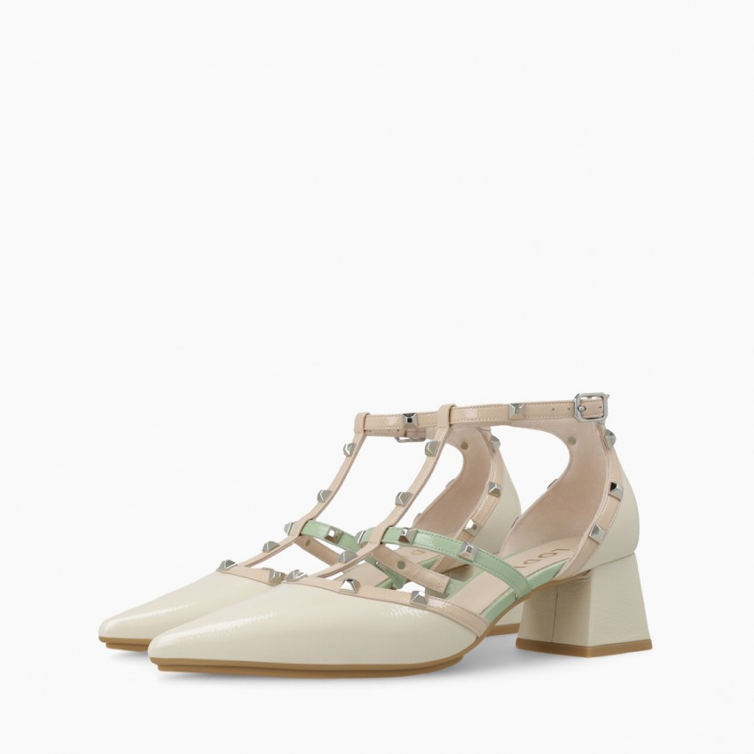 LODI MUJER ZAPATOS DE SALON BLANCOS CHEMENTO