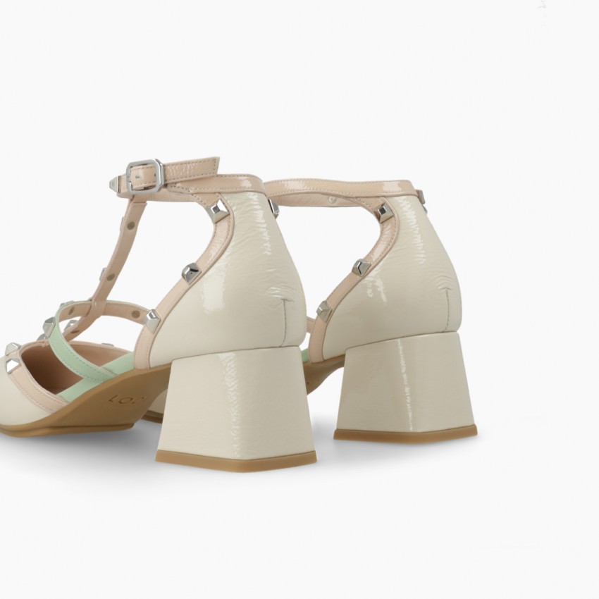 LODI MUJER ZAPATOS DE SALON BLANCOS CHEMENTO