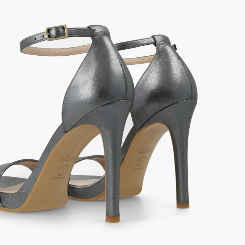 LODI MUJER SANDALIAS PLATEADAS YURISA