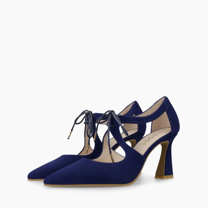 LODI MUJER ZAPATOS DE SALON AZULES RIDERI