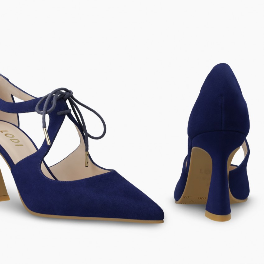 LODI MUJER ZAPATOS DE SALON AZULES RIDERI