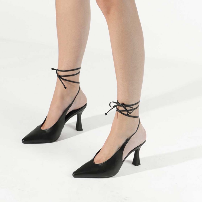 LODI MUJER ZAPATOS DE SALON NEGROS MEDIRE