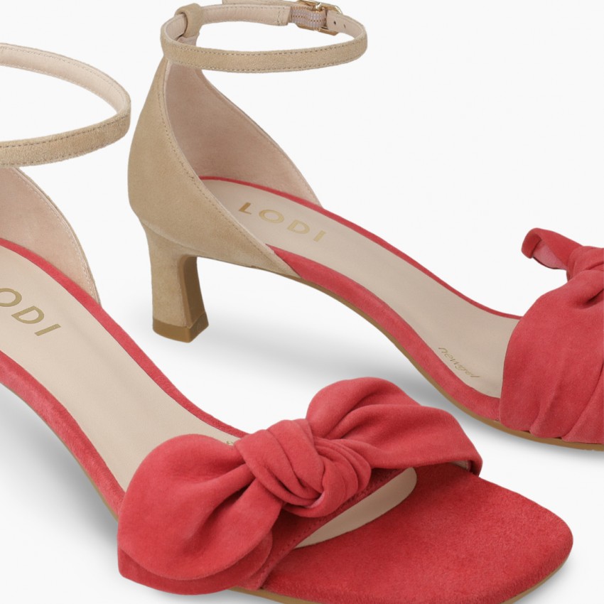 LODI MUJER SANDALIAS ROSAS CHEMODE