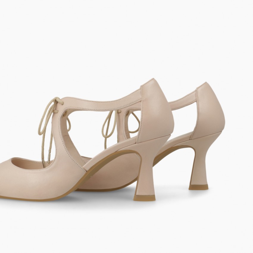 LODI MUJER ZAPATOS DE SALON NUDE GINOL