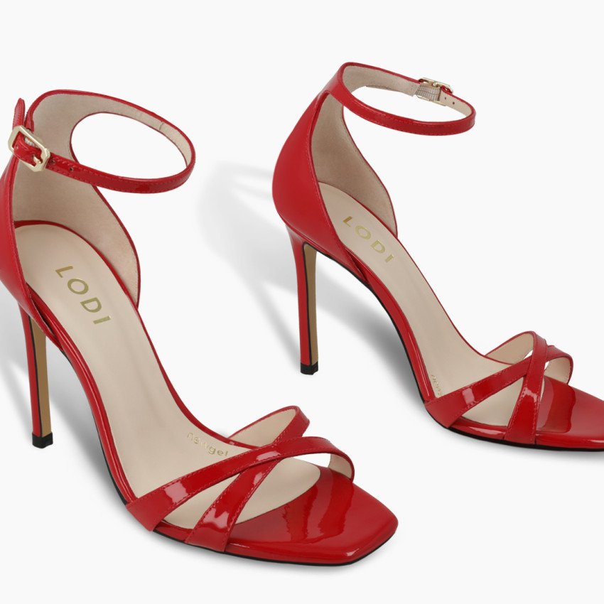 LODI MUJER SANDALIAS ROJAS WENER