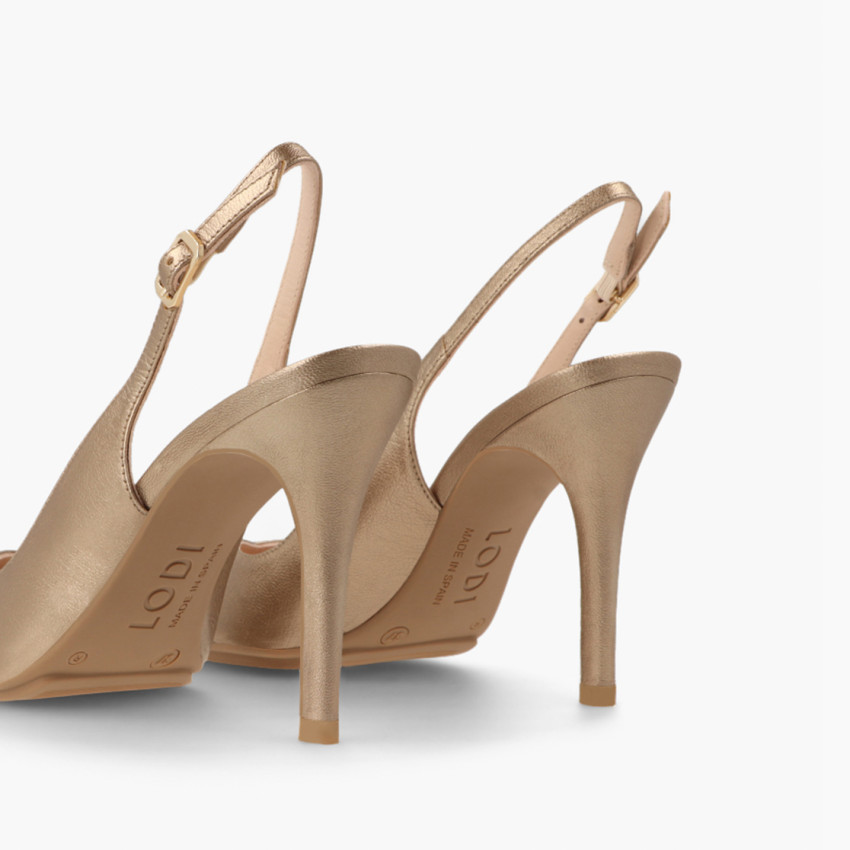 LODI MUJER ZAPATOS DE SALON DORADOS RAIANE-GO