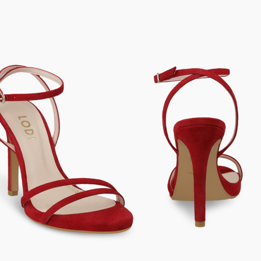 LODI MUJER SANDALIAS ROJAS YERIL