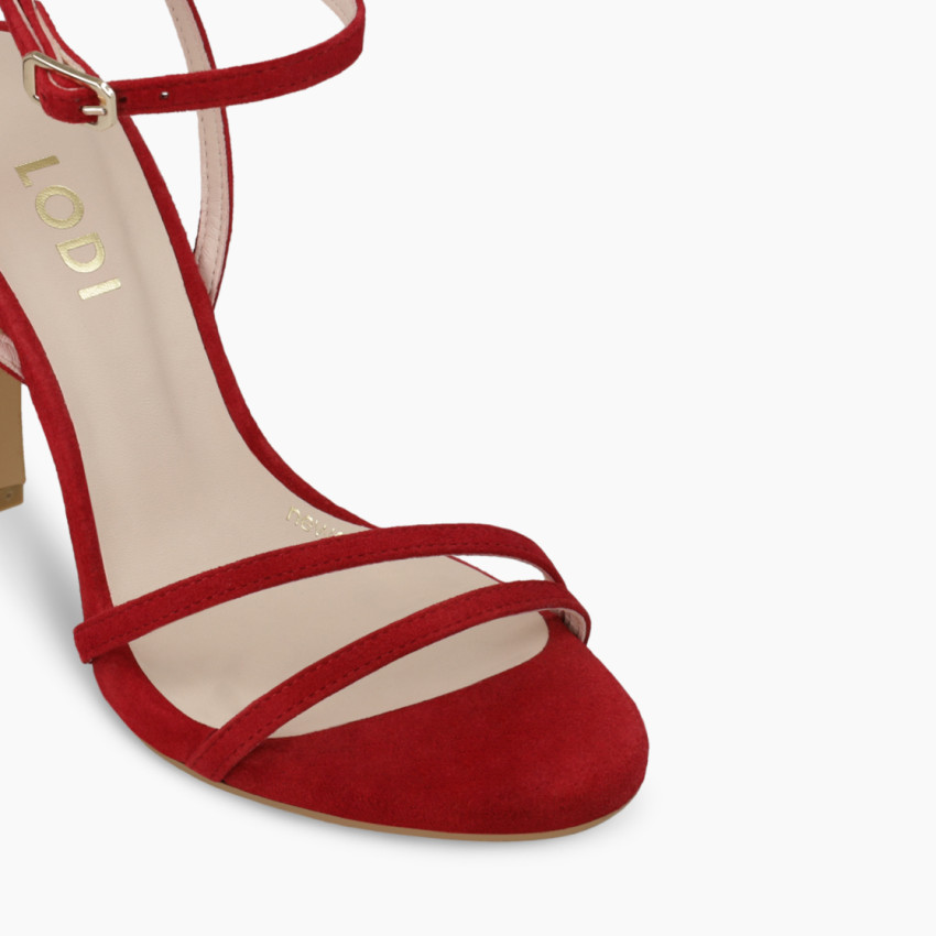 LODI MUJER SANDALIAS ROJAS YERIL