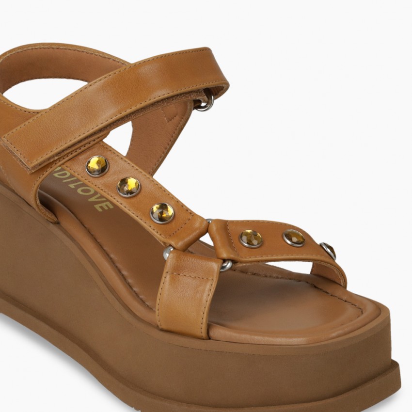 LODI MUJER SANDALIAS MARRONES TUP5512