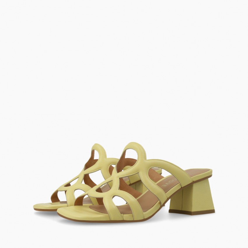 LODI MUJER SANDALIAS AMARILLAS MIL5213-GO