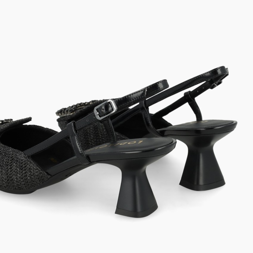 LODI MUJER ZAPATOS SALON NEGROS KYOKO