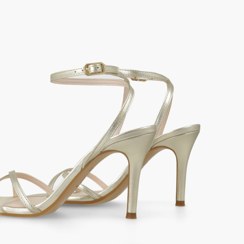 LODI MUJER SANDALIAS DORADAS SIBAR