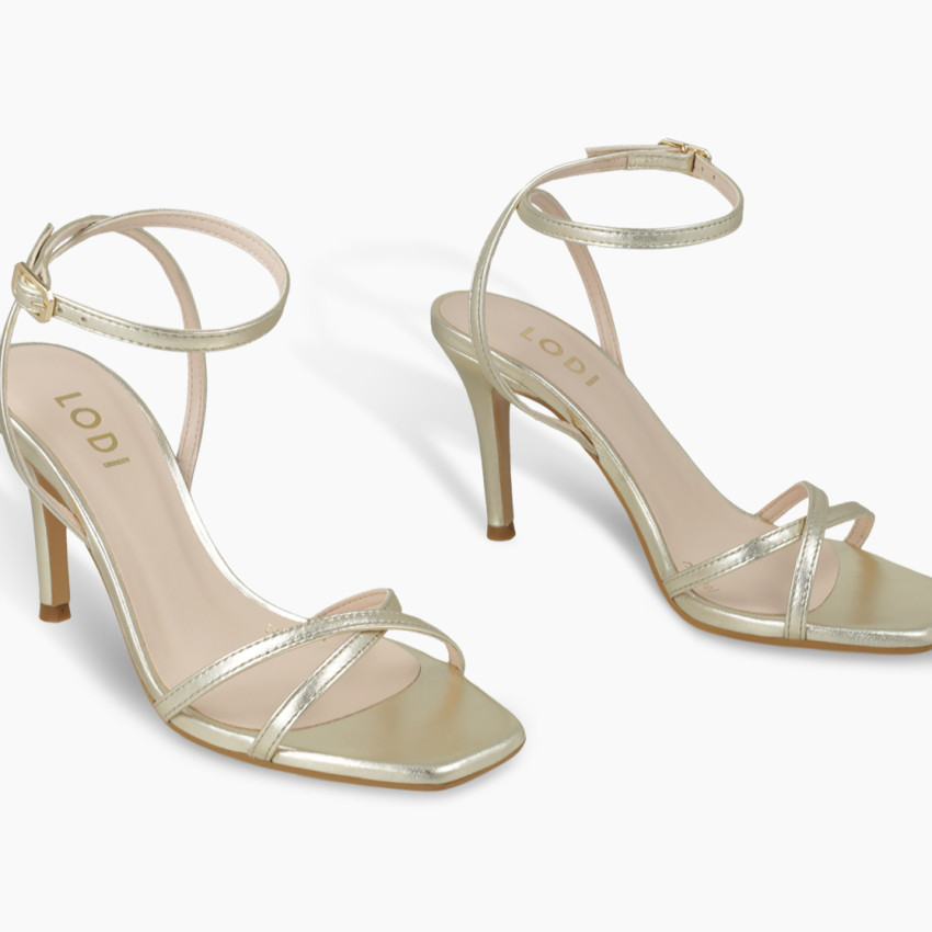 LODI MUJER SANDALIAS DORADAS SIBAR