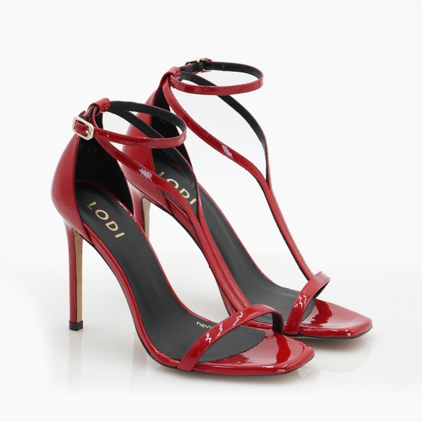 LODI MUJER SANDALIAS ROJAS WALKER