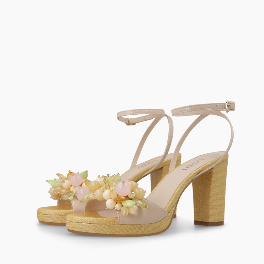 LODI MUJER SANDALIAS ROSAS LOINA