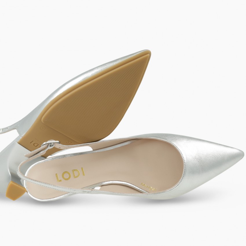 LODI MUJER ZAPATOS DE SALON PLATAS CHAKI