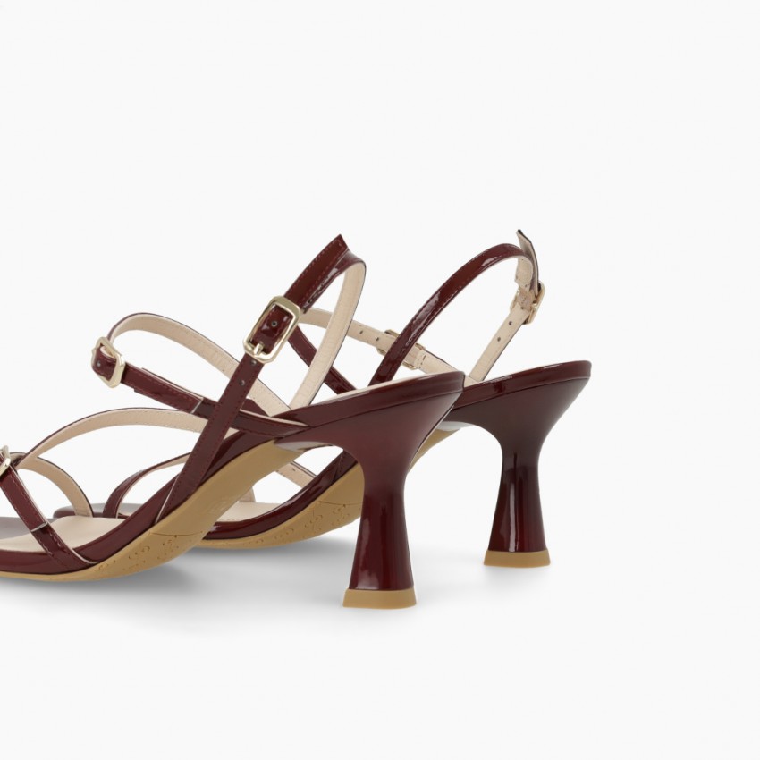 LODI MUJER SANDALIAS BURDEOS LASON-PI