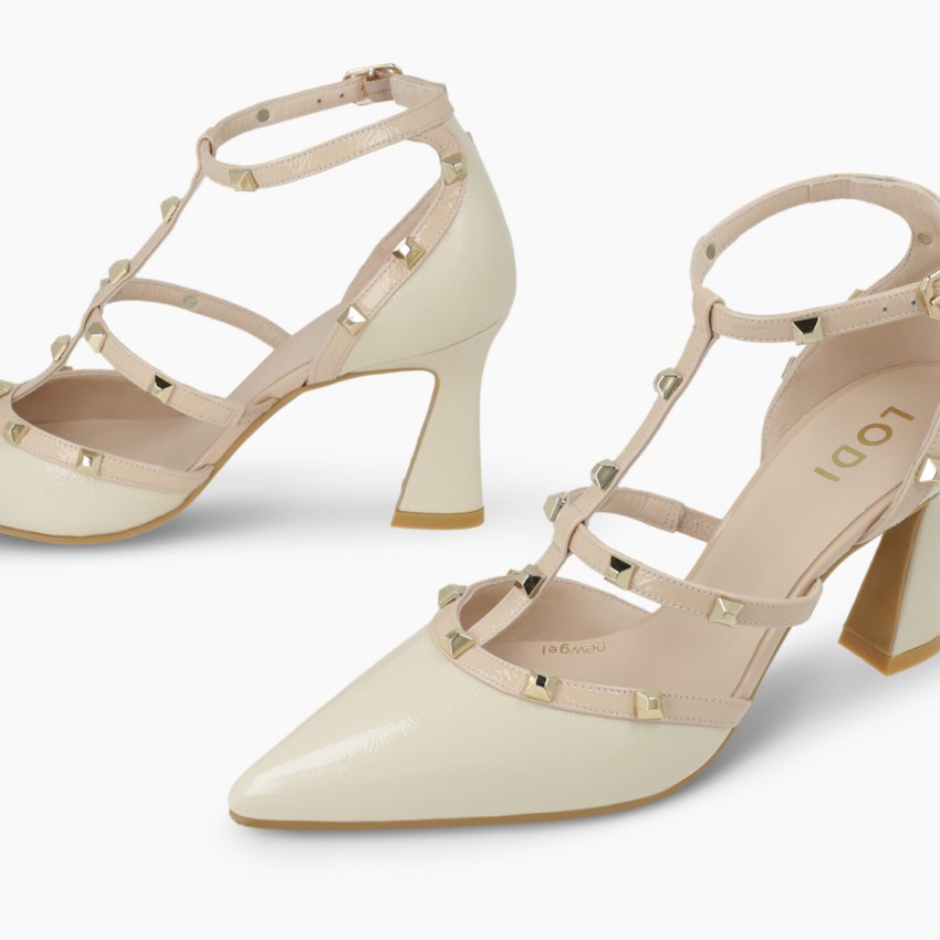 LODI MUJER ZAPATOS DE SALON BEIGE REMON