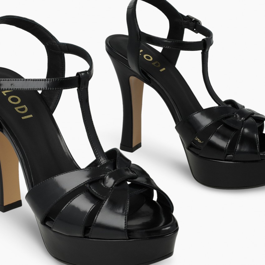 LODI MUJER SANDALIAS NEGRAS TARAN