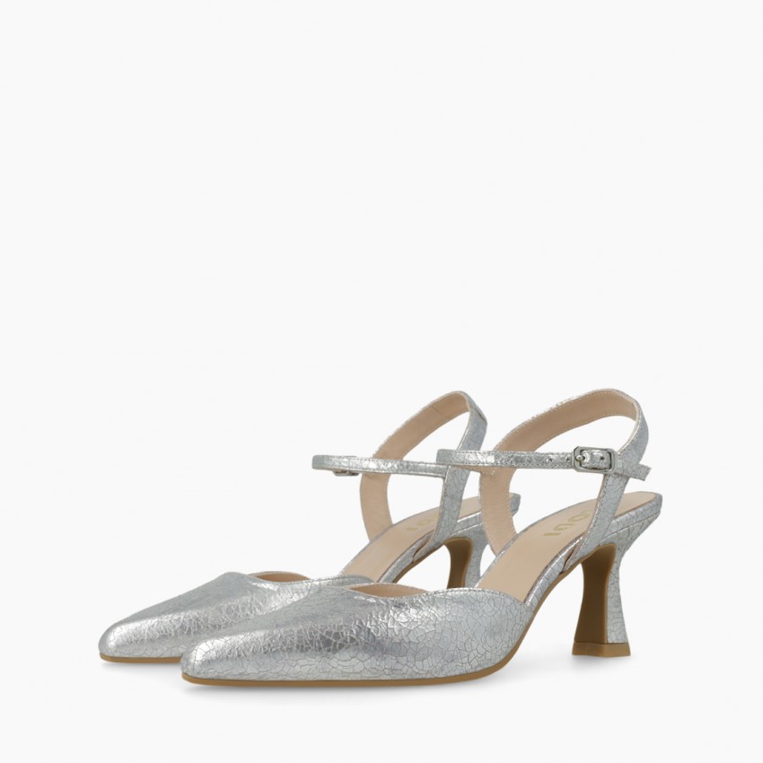 LODI MUJER ZAPATOS DE SALON PLATEADOS GELIA