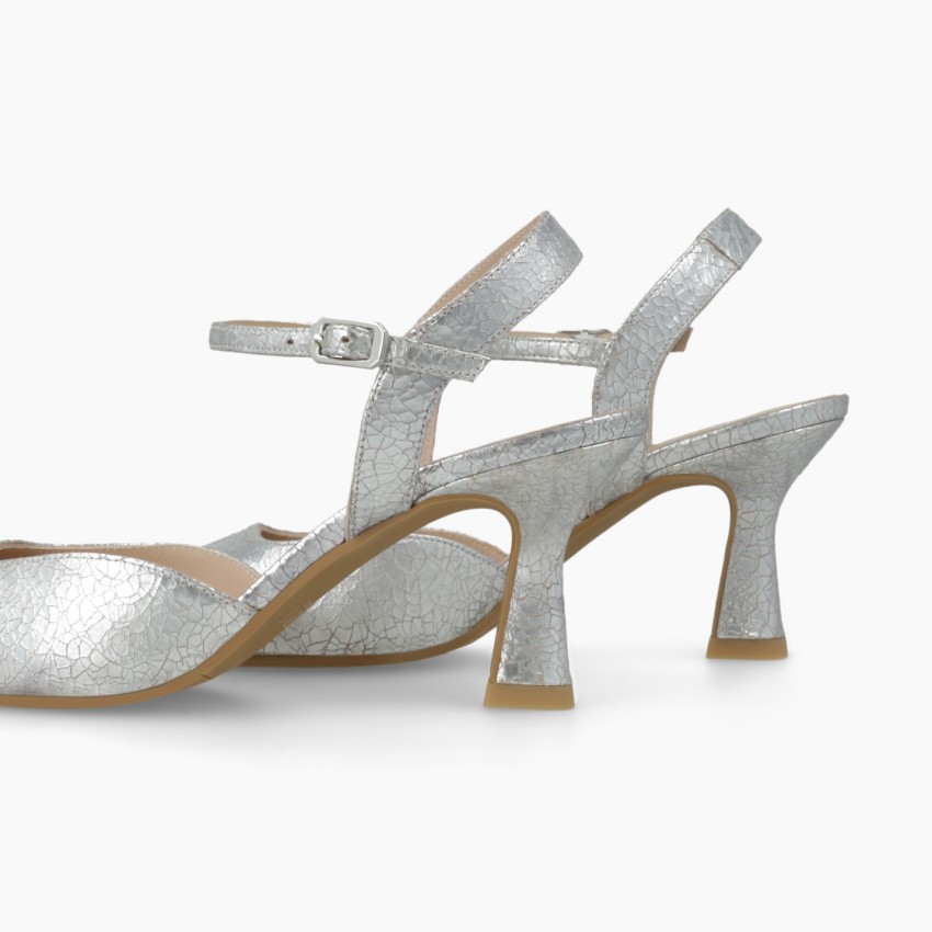 LODI MUJER ZAPATOS DE SALON PLATEADOS GELIA