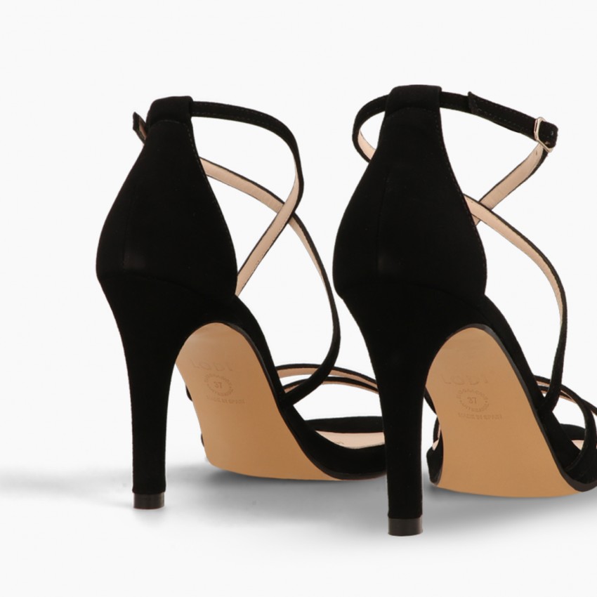 LODI MUJER SANDALIAS NEGRAS INRIKO-X