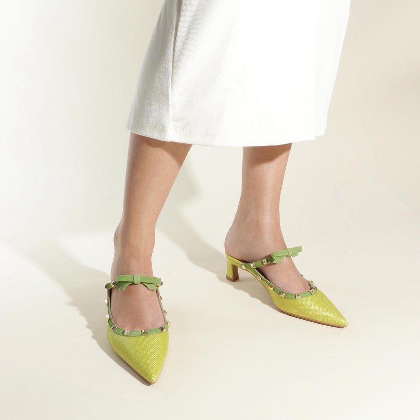 LODI MUJER ZAPATOS DE SALON VERDES CHERIGA
