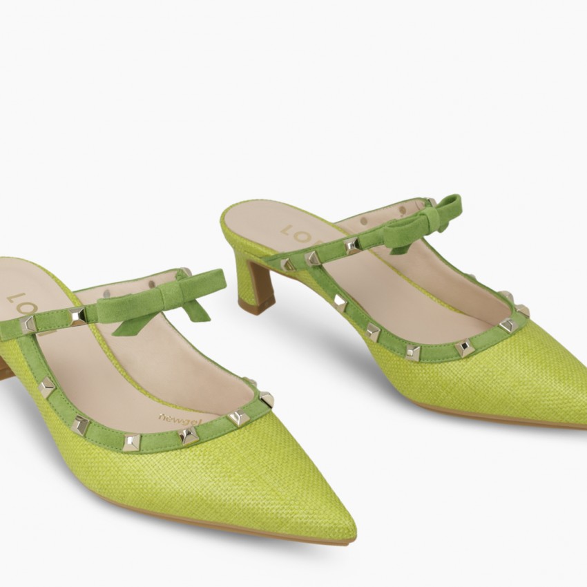LODI MUJER ZAPATOS DE SALON VERDES CHERIGA