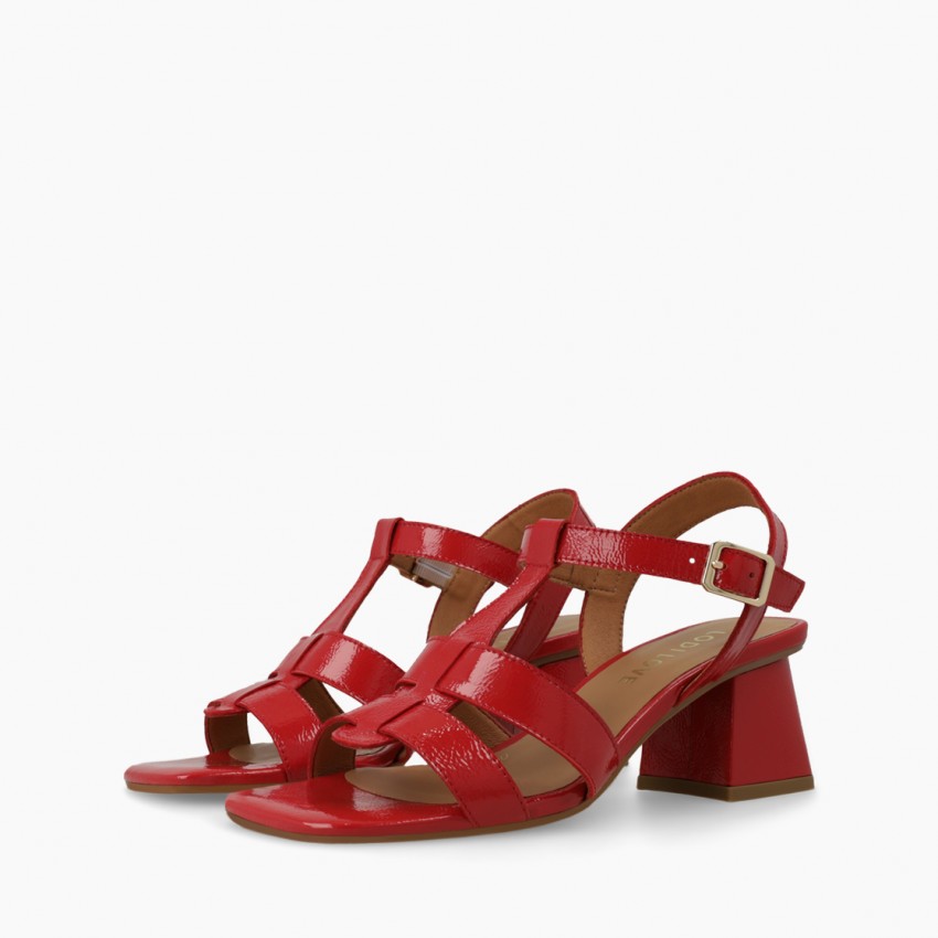 LODI MUJER SANDALIAS ROJAS MIL5214-GO