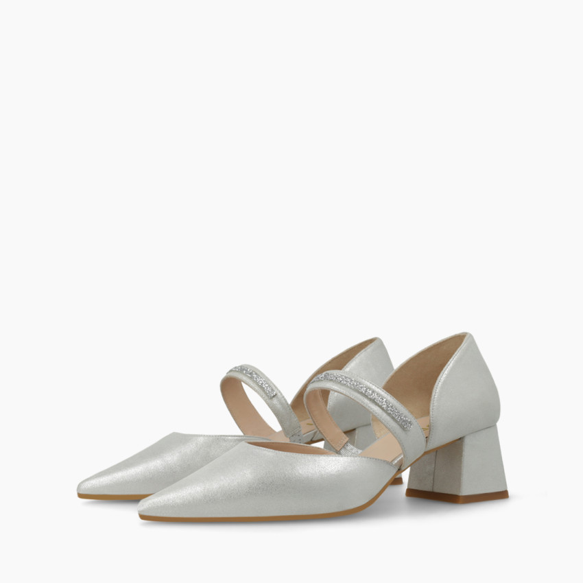 LODI MUJER SALONES DE NOVIA PLATEADOS CHAMILEN