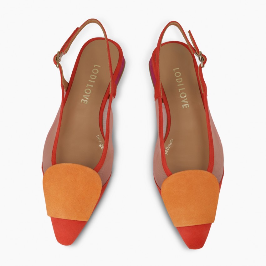 LODI MUJER BAILARINAS ROJAS BRO5264