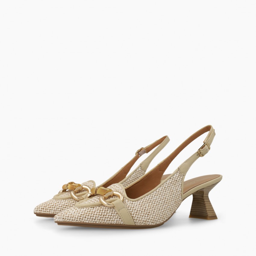 LODI MUJER ZAPATOS DE SALON BEIGE KAL5306