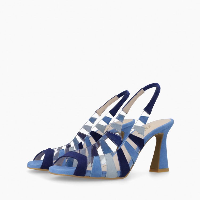 LODI MUJER SANDALIAS AZULES HALENISA