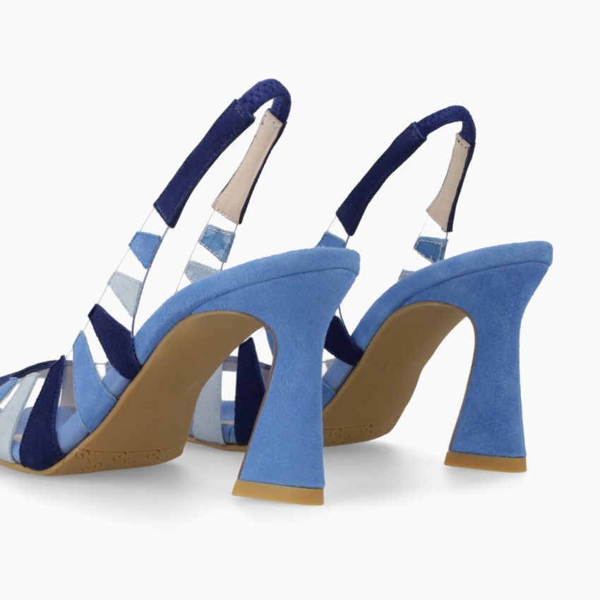 LODI MUJER SANDALIAS AZULES HALENISA