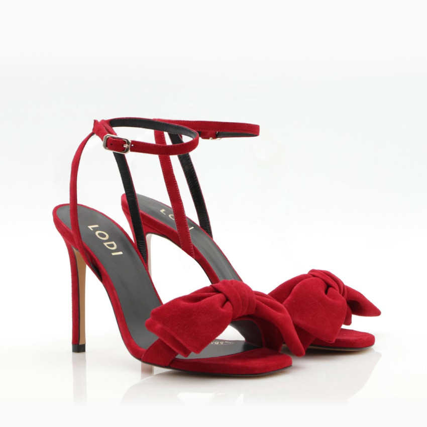 LODI MUJER SANDALIAS ROJAS WANSLOVE