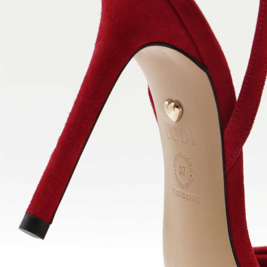 LODI MUJER SANDALIAS ROJAS WANSLOVE