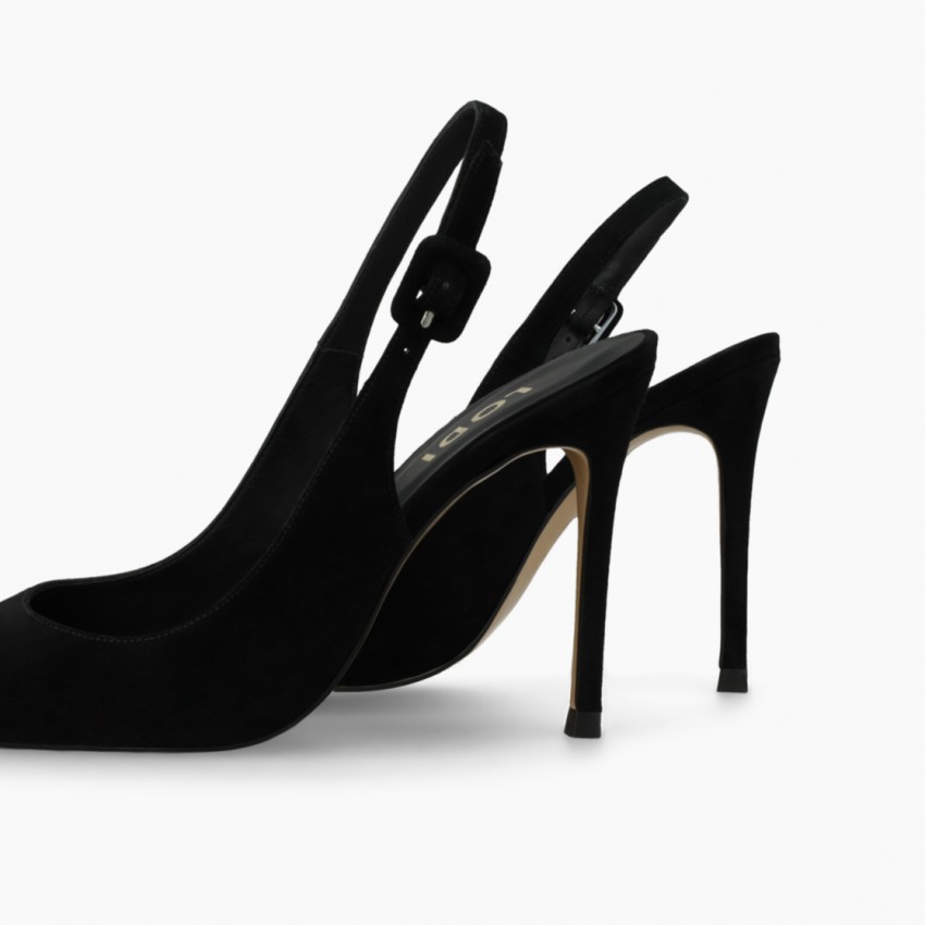 LODI MUJER ZAPATOS DE SALON NEGROS ZILANDER