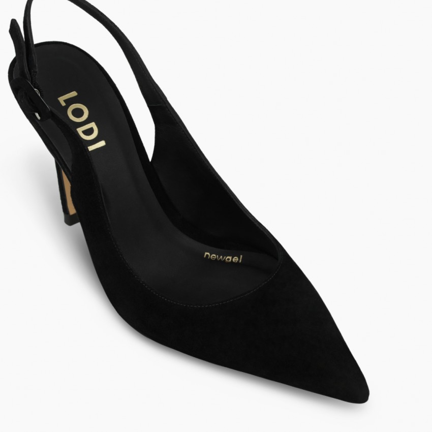 LODI MUJER ZAPATOS DE SALON NEGROS ZILANDER