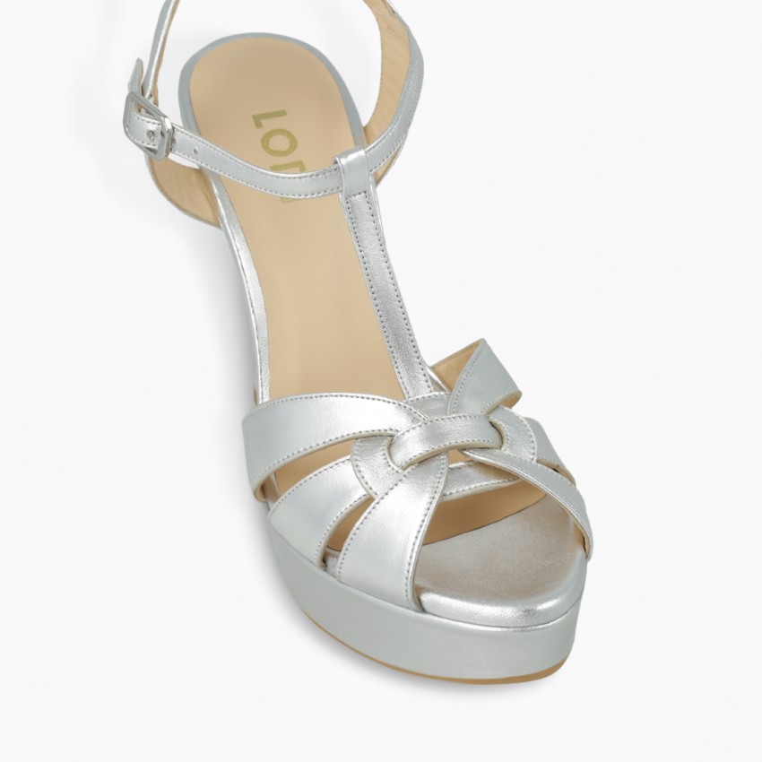 LODI MUJER SANDALIAS PLATEADAS TARAN