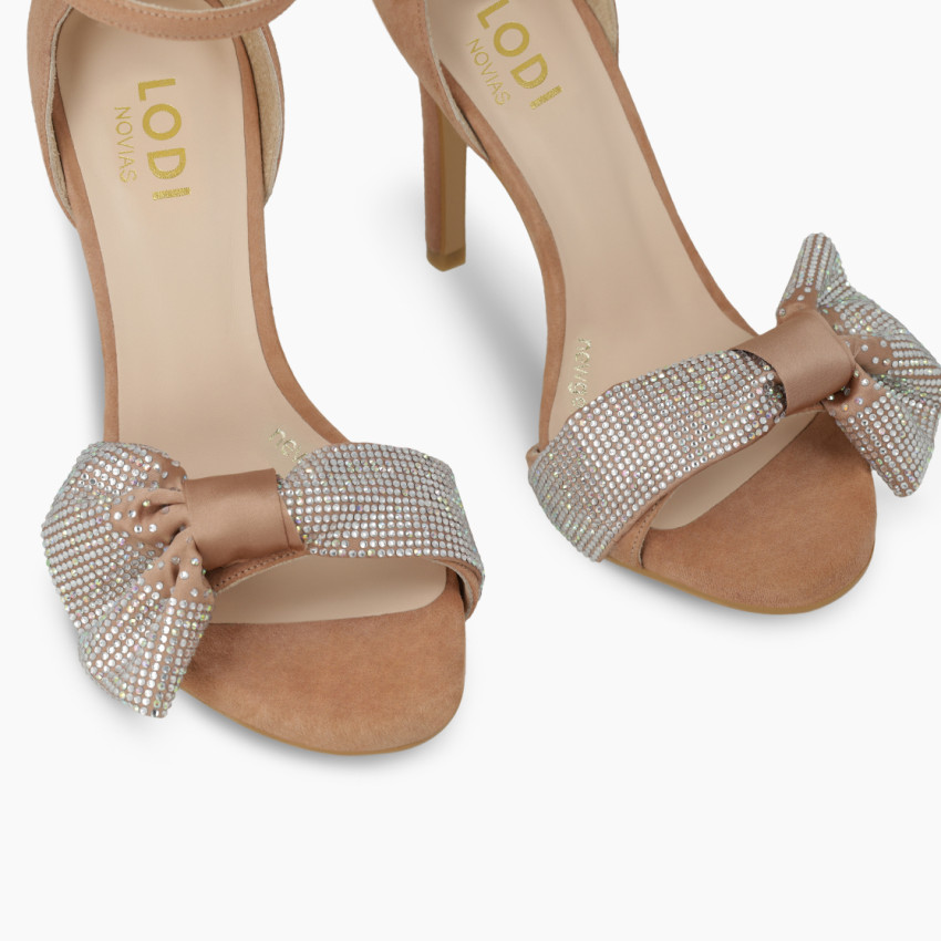 LODI MUJER SANDALIAS DE NOVIA ROSAS YAMALI-NO