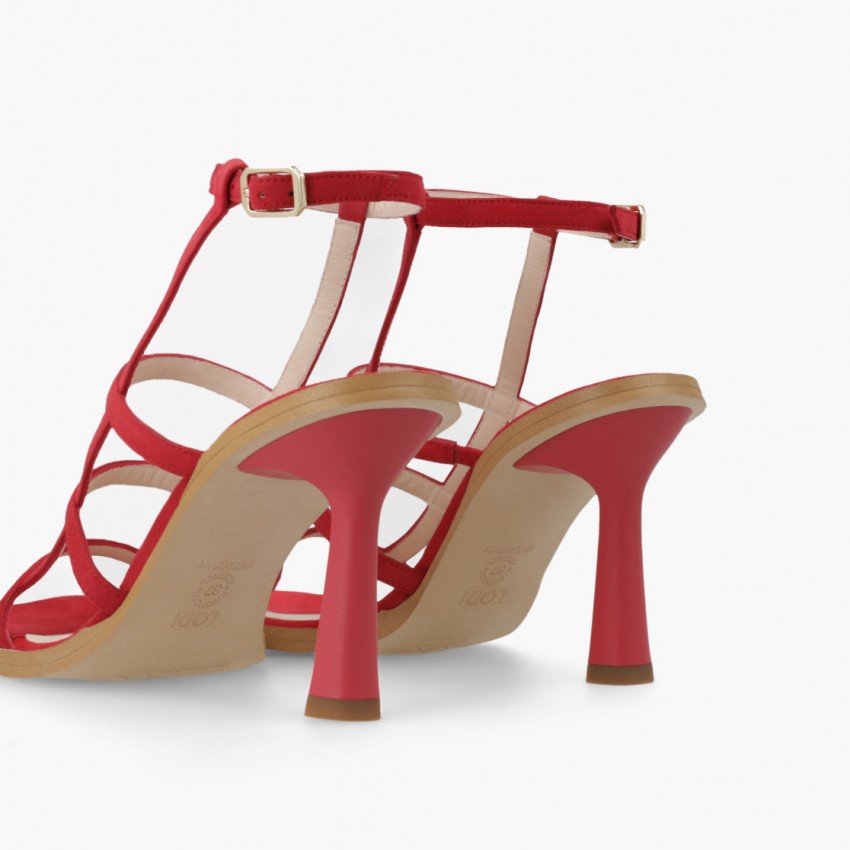 LODI MUJER SANDALIAS ROJAS WEMILA