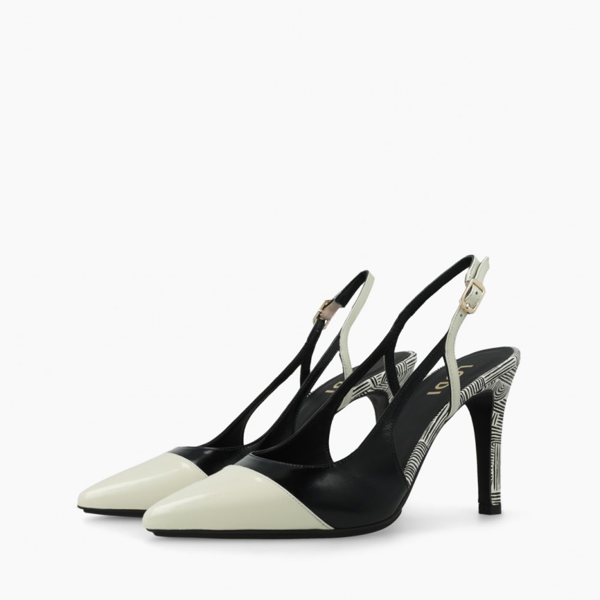 LODI MUJER ZAPATOS DE SALON BLANCOS RUTILA