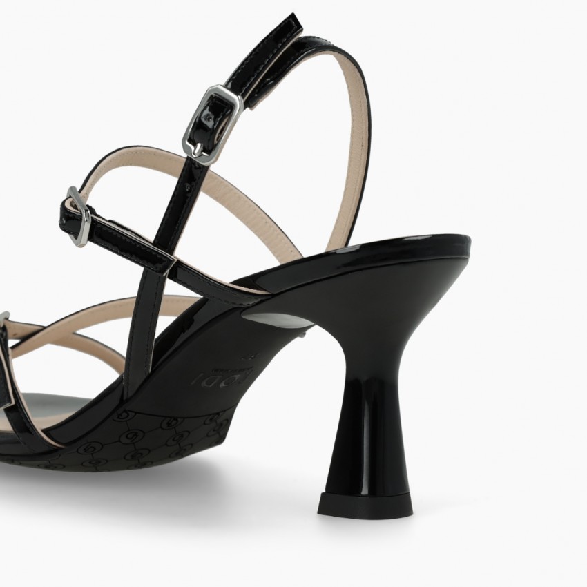 LODI MUJER SANDALIAS NEGRAS LASON-PI