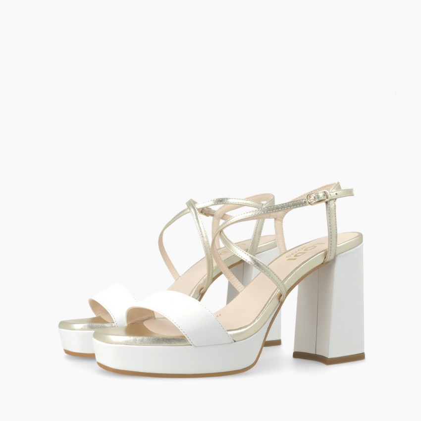 LODI MUJER SANDALIAS BLANCAS USEMA