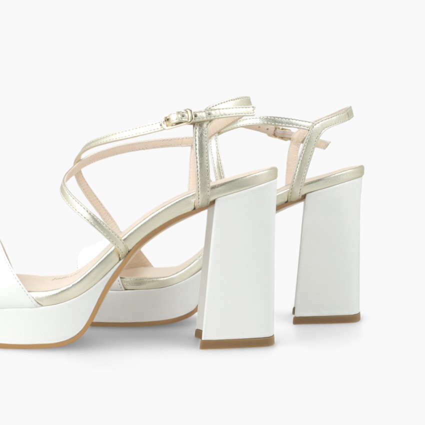 LODI MUJER SANDALIAS BLANCAS USEMA