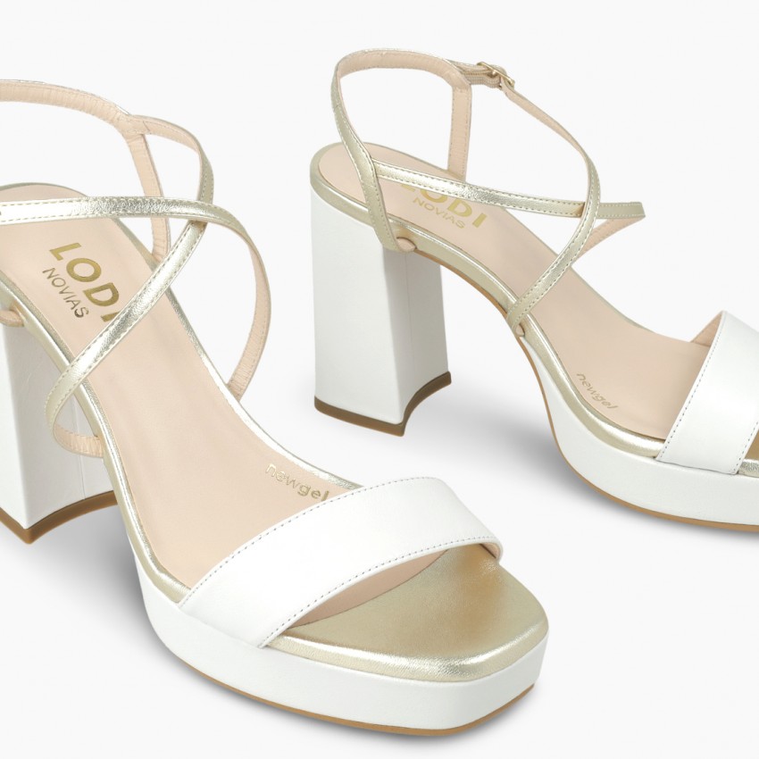 LODI MUJER SANDALIAS BLANCAS USEMA