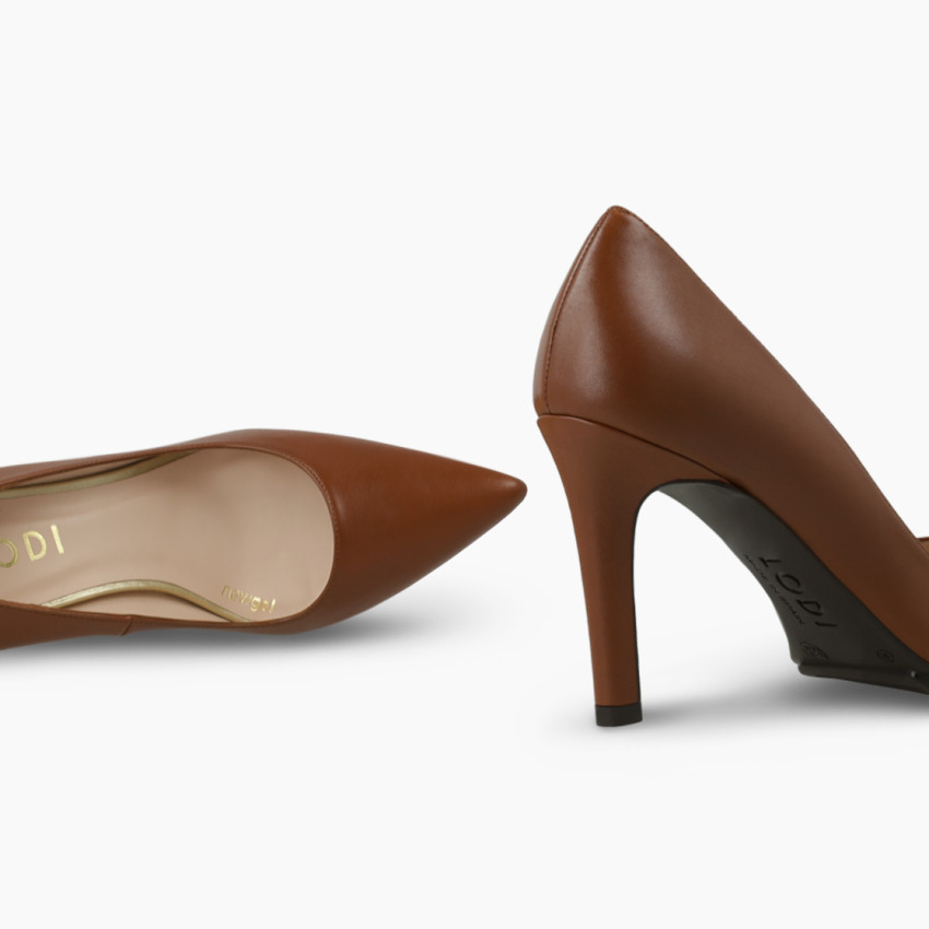 LODI MUJER ZAPATOS DE SALON MARRONES RACHEL-TP