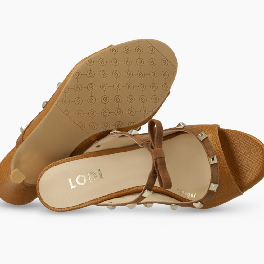 LODI MUJER SANDALIAS MARRONES LINIUS