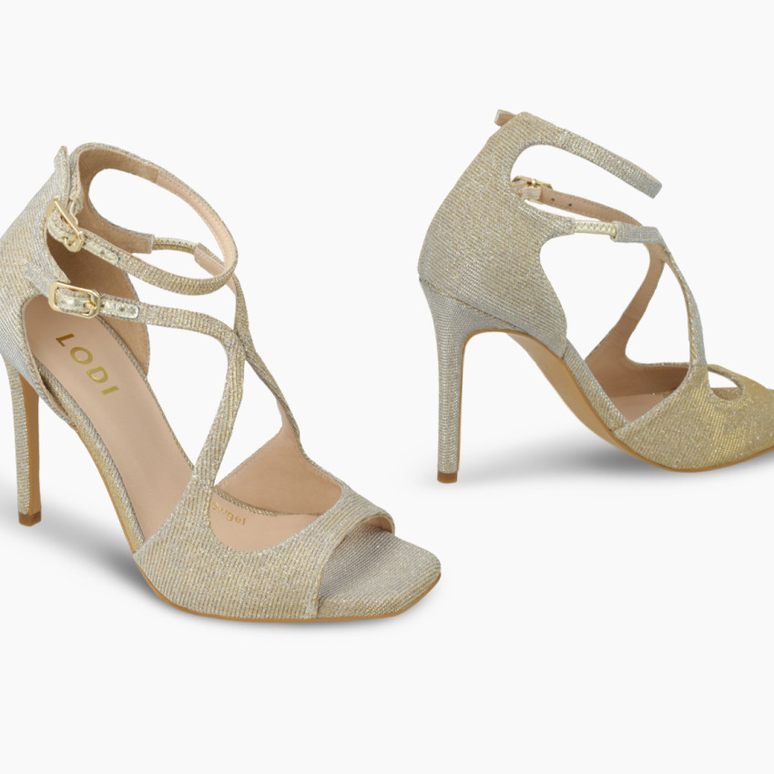 LODI MUJER SANDALIAS DE NOVIA DORADAS WARIDE-TE